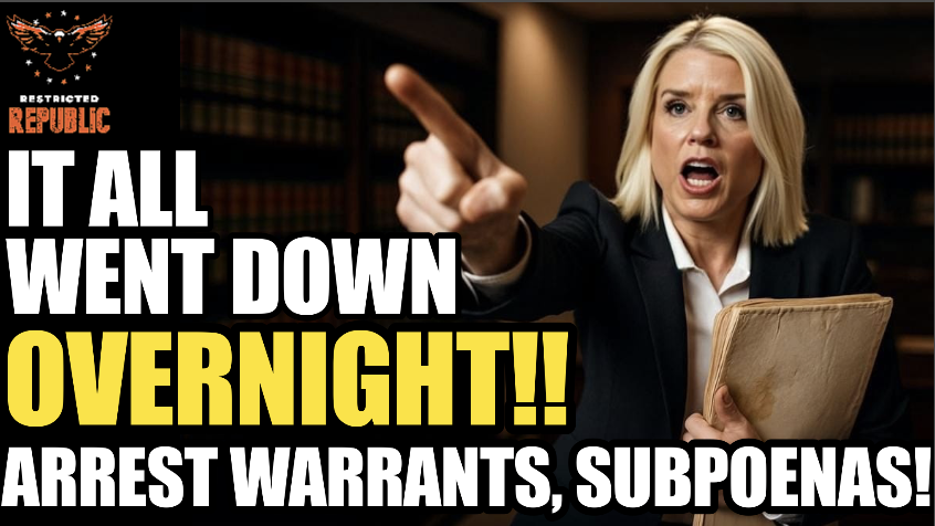 Holy Cow! It All Went Down OVER NIGHT! Arrest Warrants, Subpoenas, Grand Jury…SHTF!